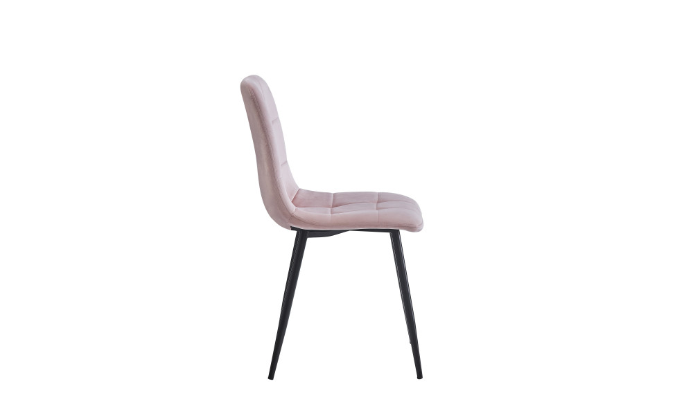WASHINGTON -  Lot de 4 chaises Vieux rose 