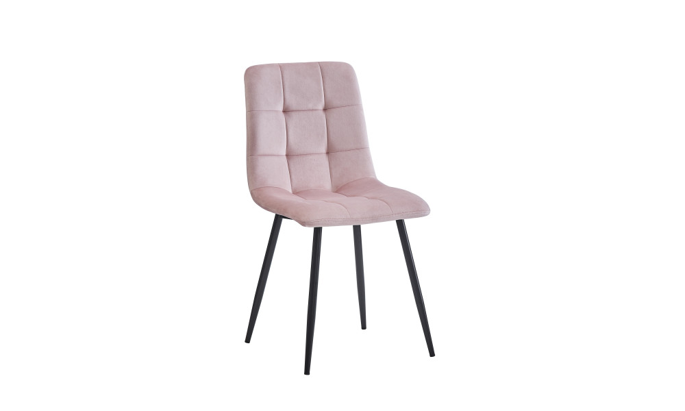 WASHINGTON -  Lot de 4 chaises Vieux rose