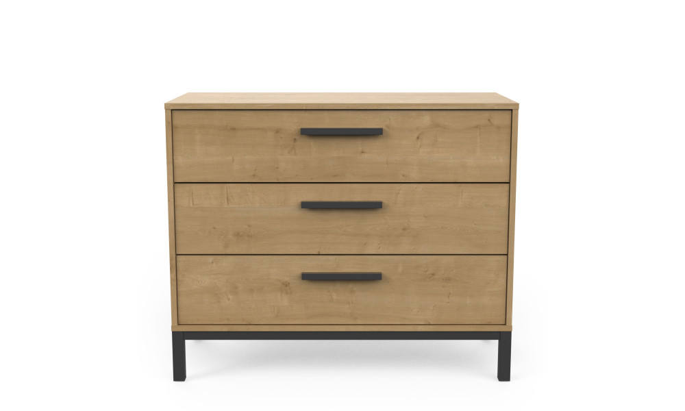 LAURA -  Commode 3 tiroirs 