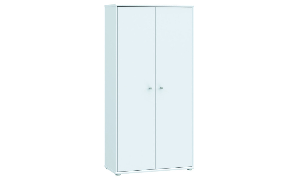 TEMPERA - Armoire 2 portes Blanc 