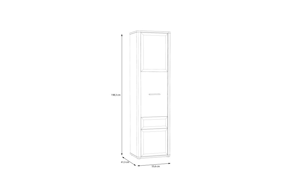 HANDY - Vitrine 1 porte 