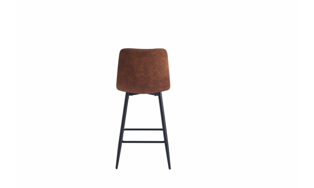 WASHINGTON - Tabouret de bar marron vintage 