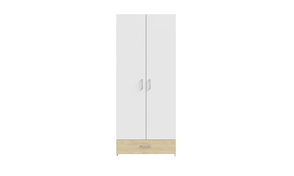 ECONOBOX - Armoire 2 portes 1 tiroir 