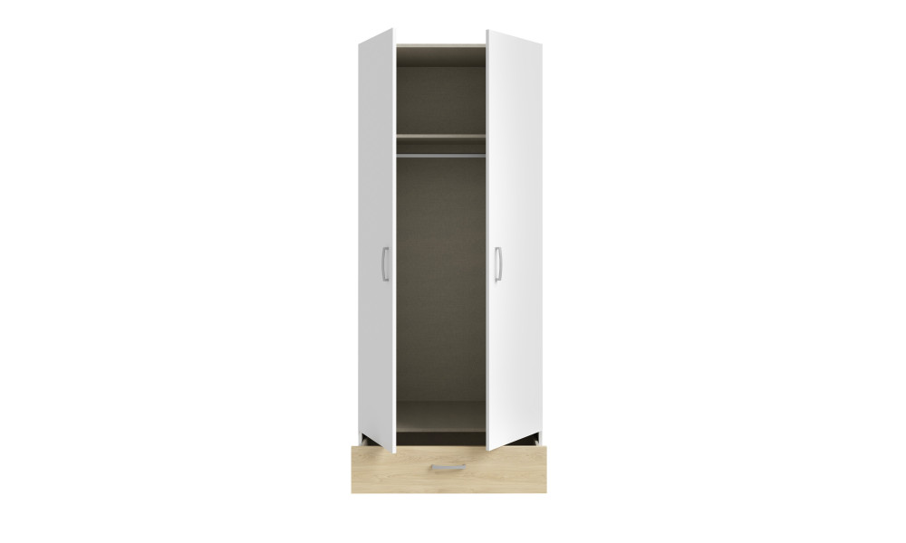 ECONOBOX - Armoire 2 portes 1 tiroir 