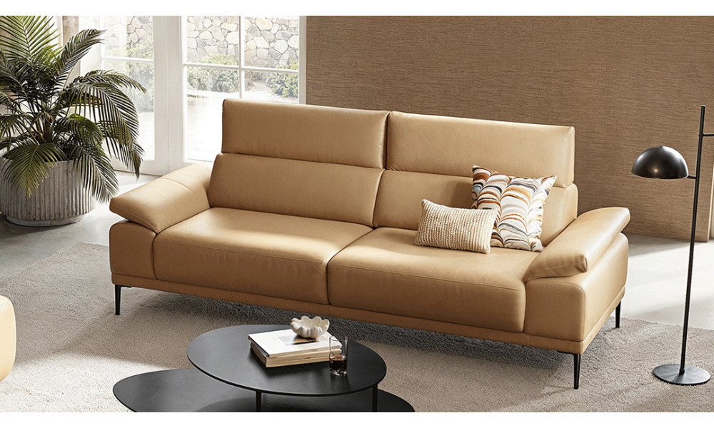 GRANDE - Canapé 3 places 2 relax, confort boxspring   