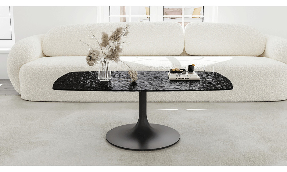 ALISSE  - table basse ceramique rectangulaire 