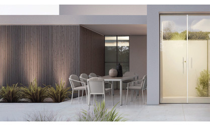 UNISSE - SET TABLE + 8 chaises Ulisse  