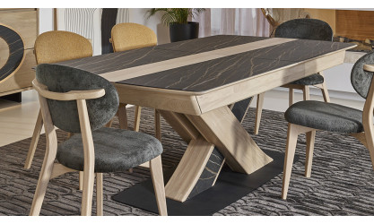 THALÈS - Table 1 allonge pf de 80 + 2 allonges de 40  