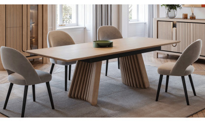 CAP - Table 180cm avec 1 allonge de 80 