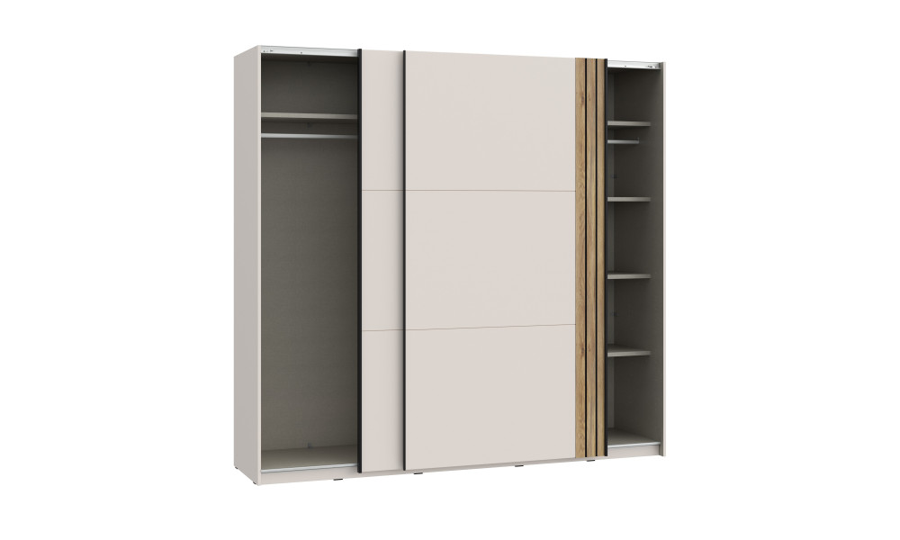 WAVE - Armoire 2 portes coulissantes 
