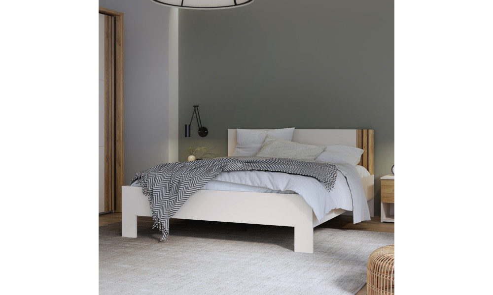WAVE - Lit pour couchage 160x200 (sans matelas ni sommier) 