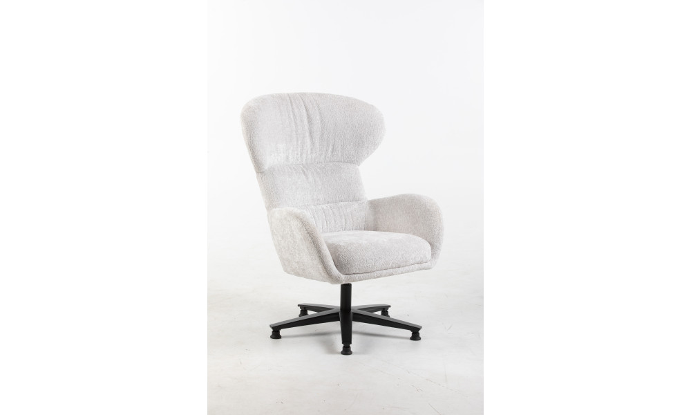 KANO - Fauteuil de complément pivotant couleur blanc 