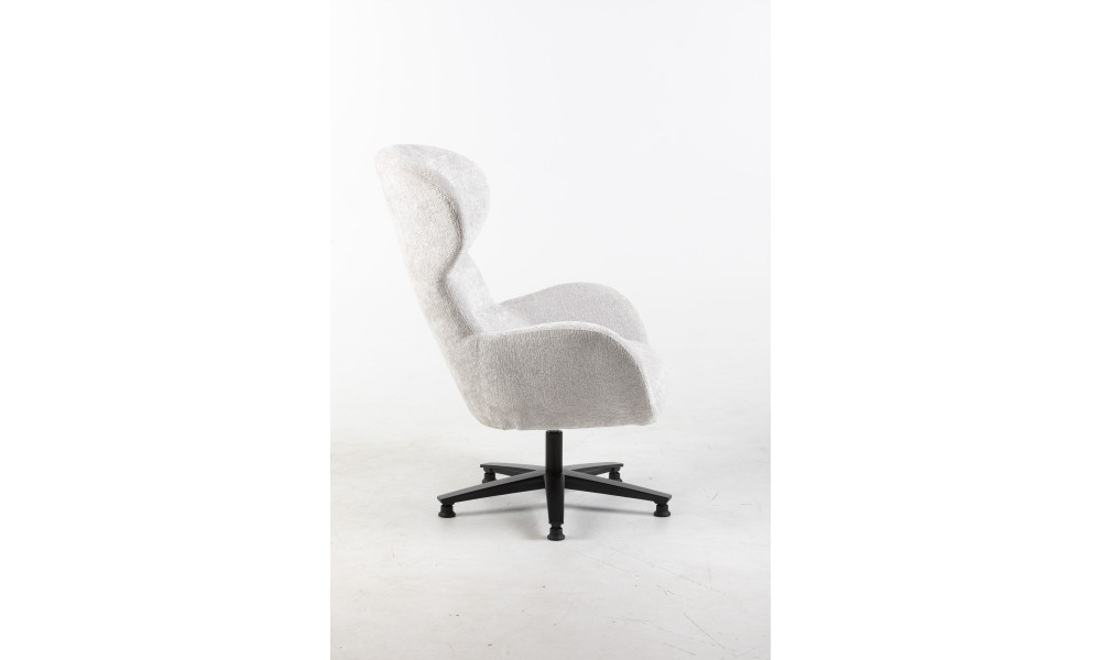 KANO - Fauteuil de complément pivotant couleur blanc 