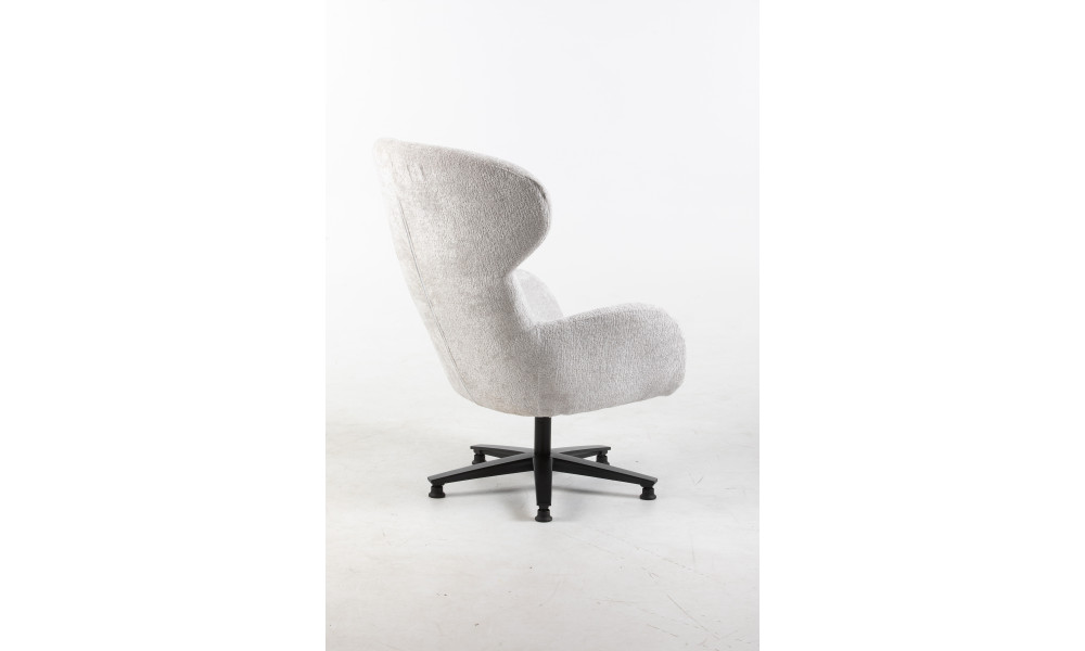 KANO - Fauteuil de complément pivotant couleur blanc 