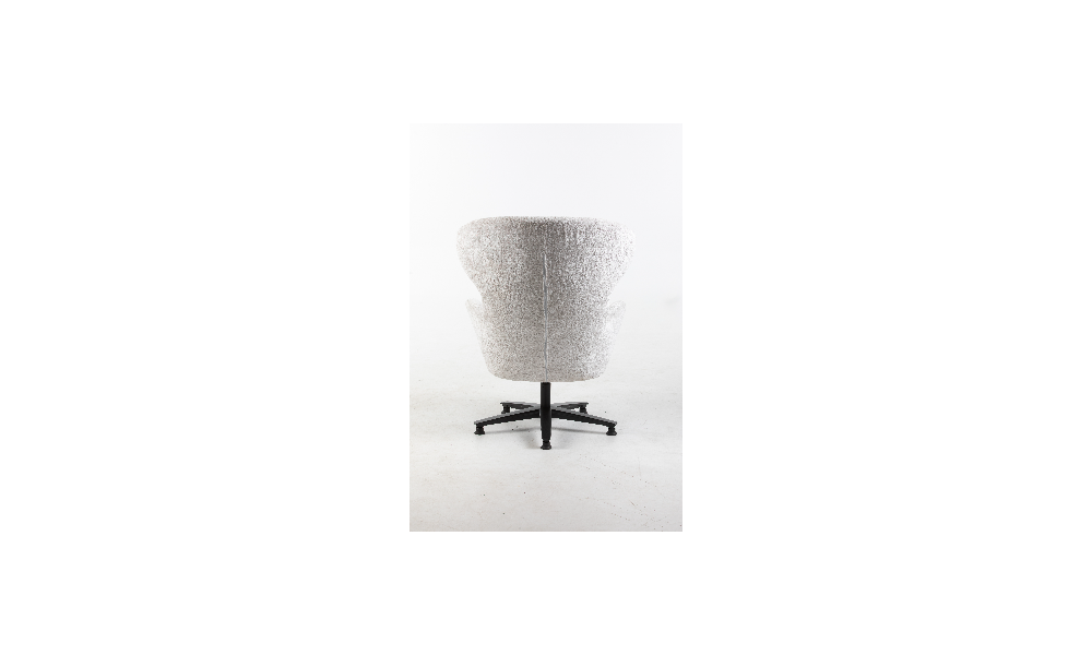 KANO - Fauteuil de complément pivotant couleur blanc 