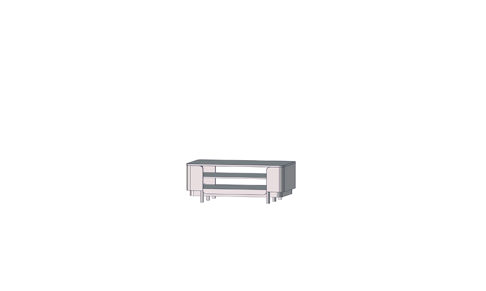 VALERIE - Table basse rectangulaire 
