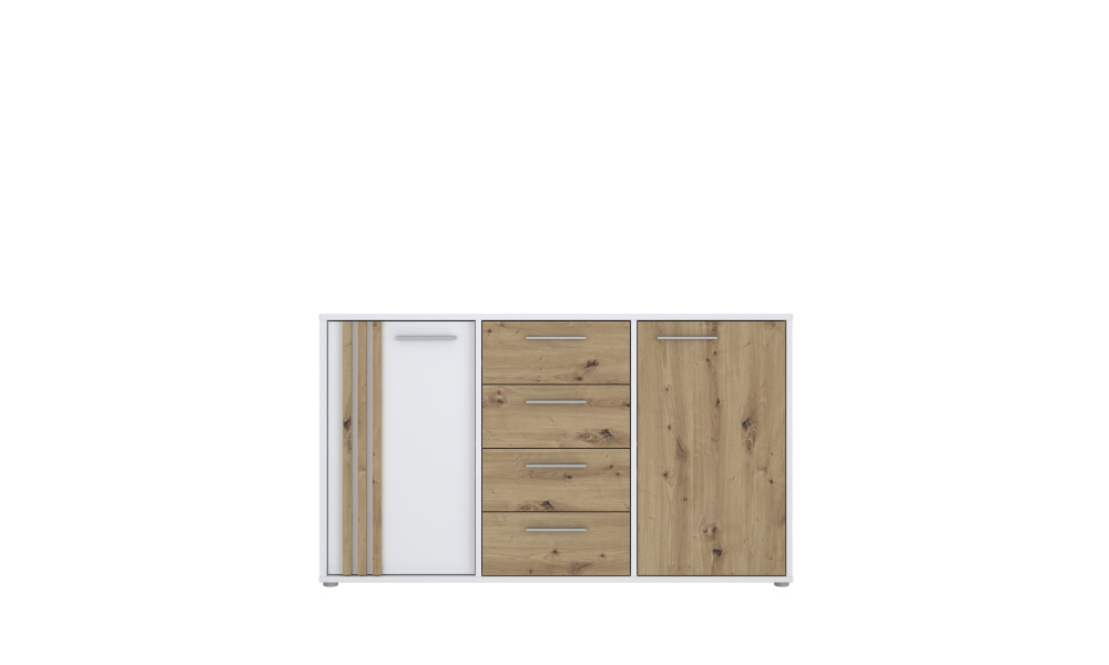 CARDIGANE - Bahut 2 portes 4 tiroirs 