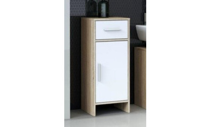 HINANO - Meuble bas 1 porte 1 tiroir (1 tablette) 